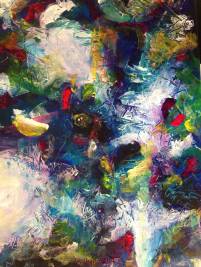 Tohuwabohu I, by jhago, 50x70, Acryl auf Leinwand, 2015