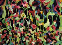 Synapsen by jhago, 100x80, Acryl auf Leinwand, 2021